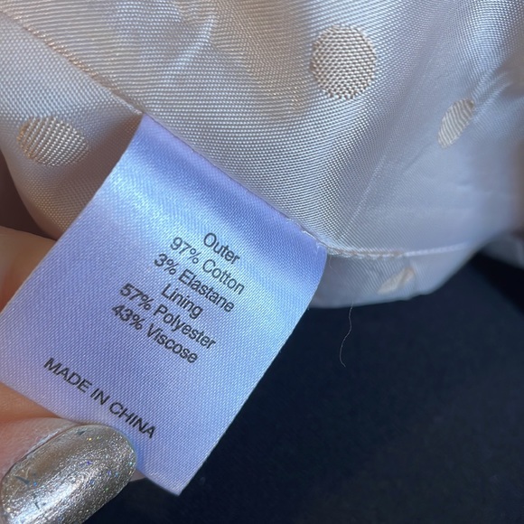 Forever new bow skirt trench coat Australian size 12 - Picture 10 of 11